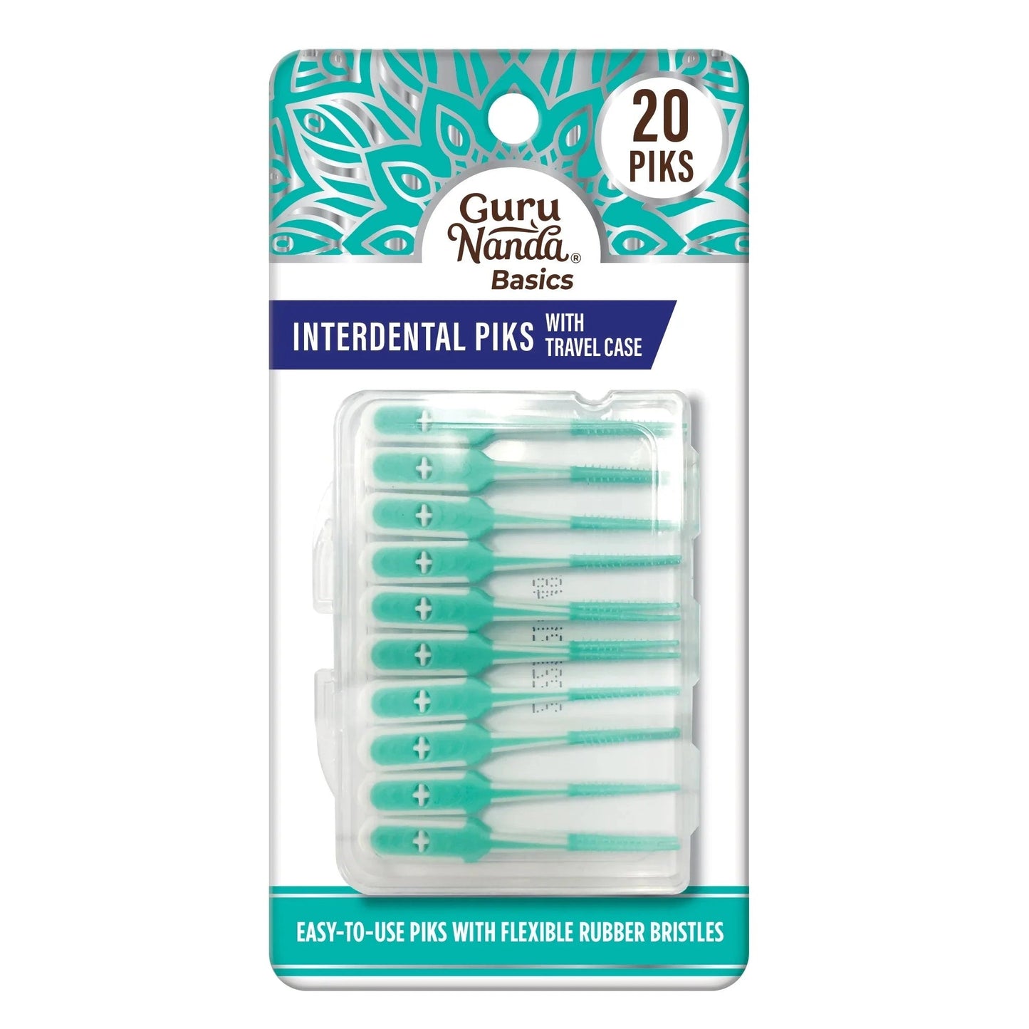 InterdentalPickswithTravelCase–20Count