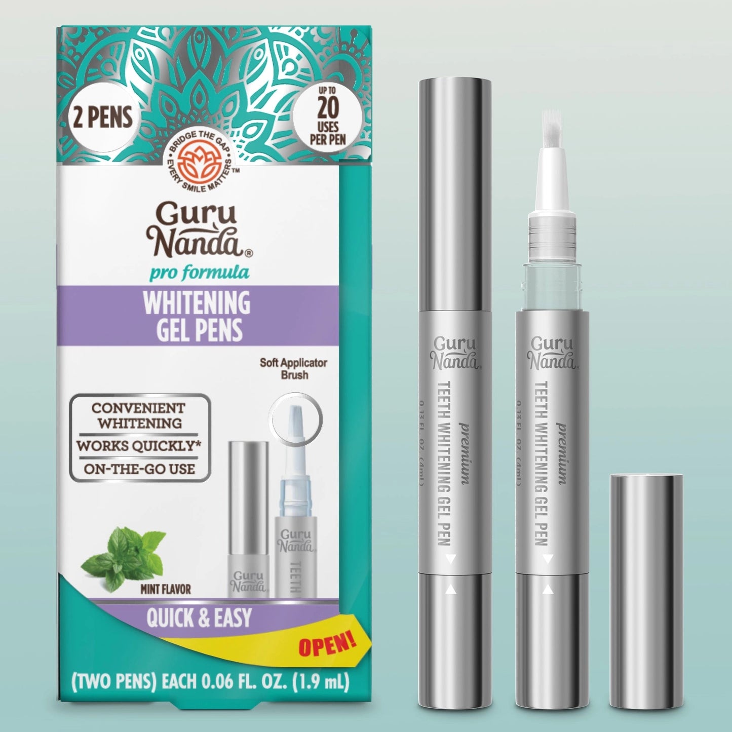 ProFormulaWhiteningGelPens–1.9mL–2Count