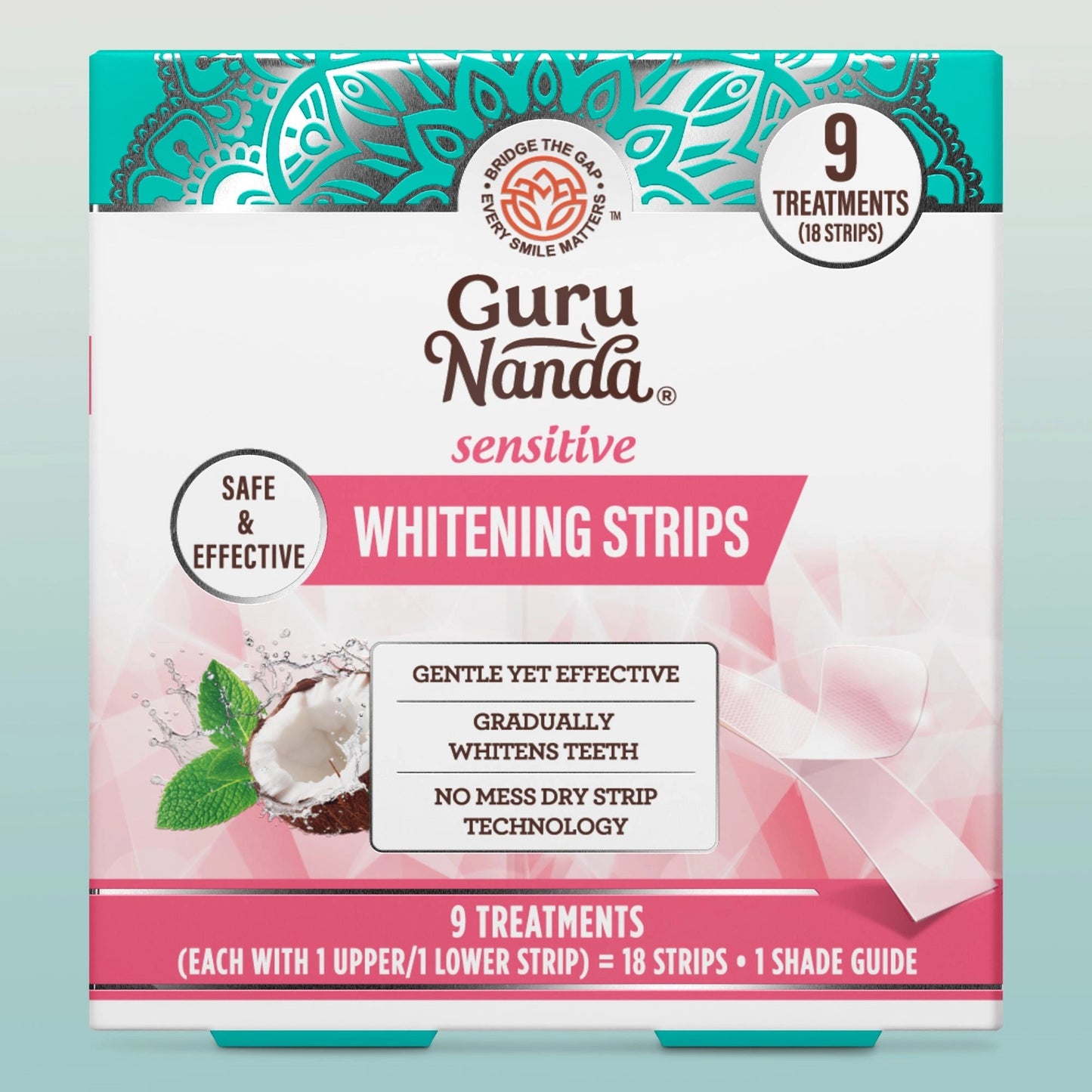 SensitiveWhiteningStrips–9DayTreatment