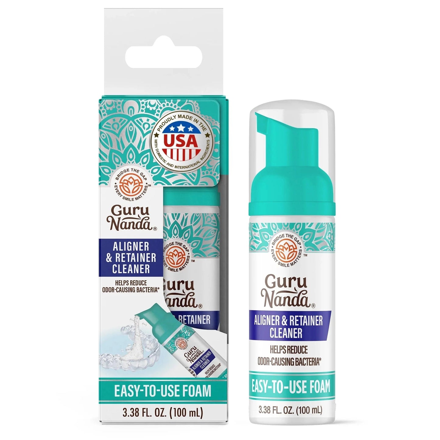 Aligner&RetainerFoamCleaner–3.38floz