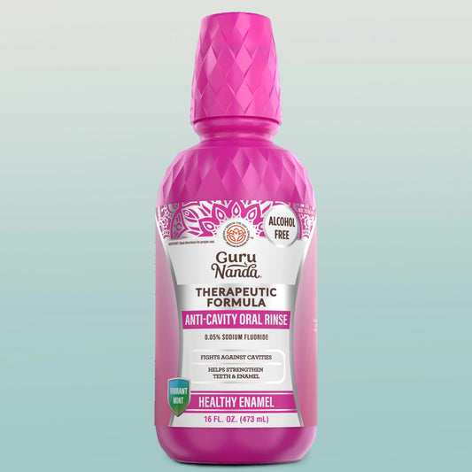 Anti-CavityOralRinse,VibrantMint–16floz