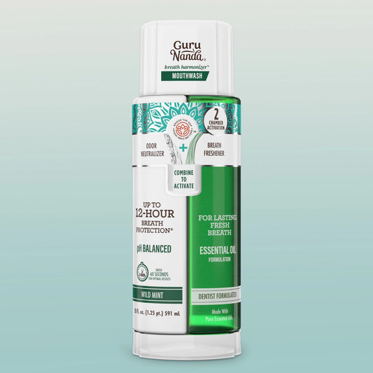 DualBarrelBreathHarmonizerMouthwash,WildMint–20floz