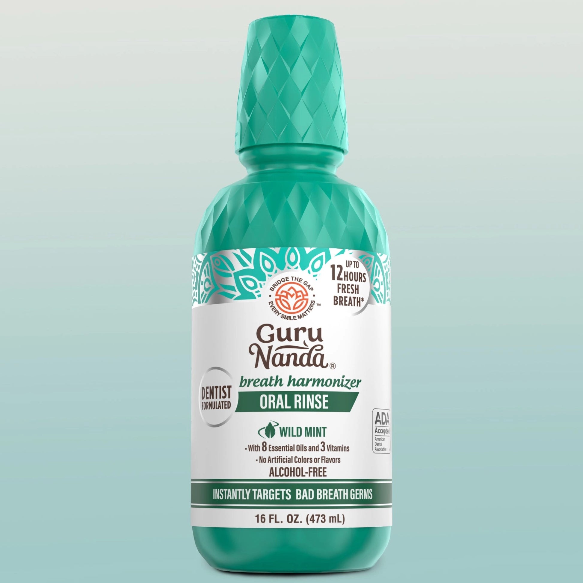 FreshBreathHarmonizerOralRinse,WildMint–3floz