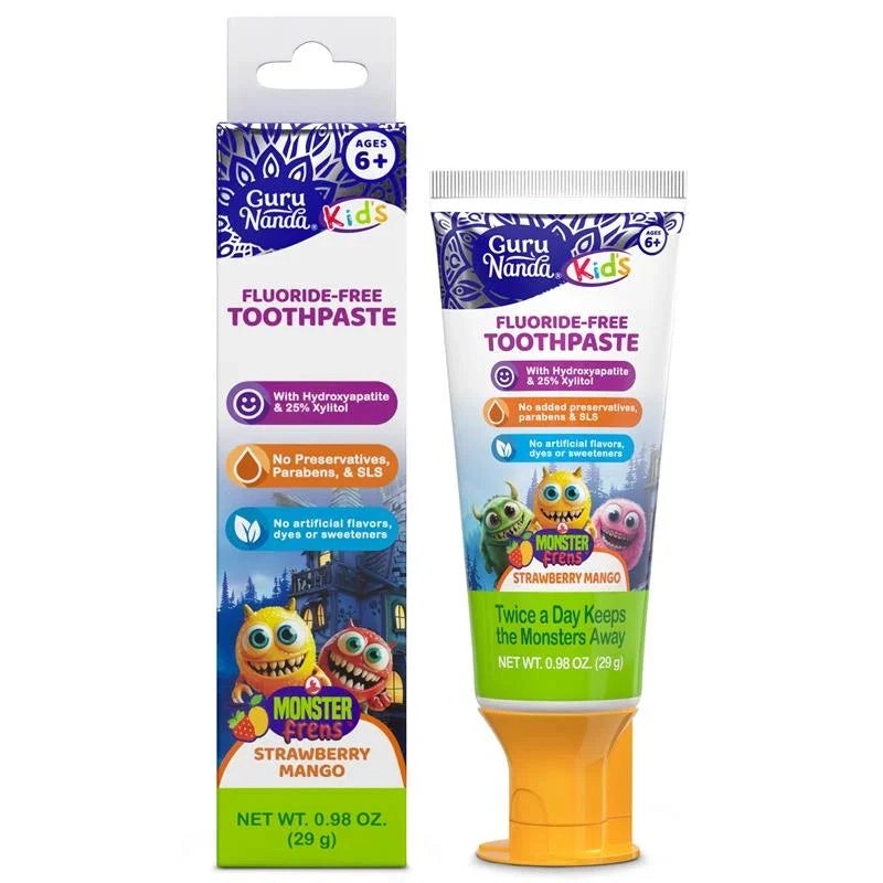 KidsToothpastewithXylitol&Hydroxyapatite,StrawberryMango–0.98oz