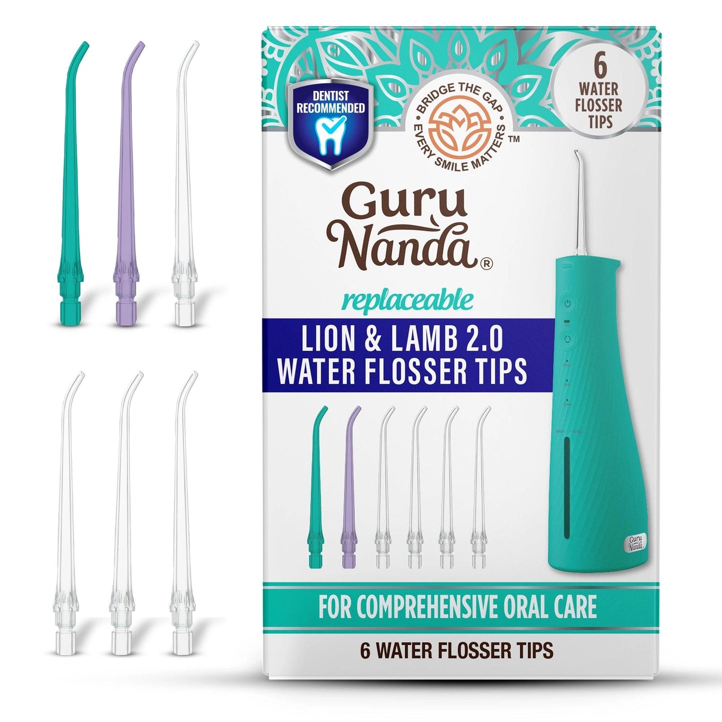 Lion&Lamb2.0ReplacementWaterFlosserTips