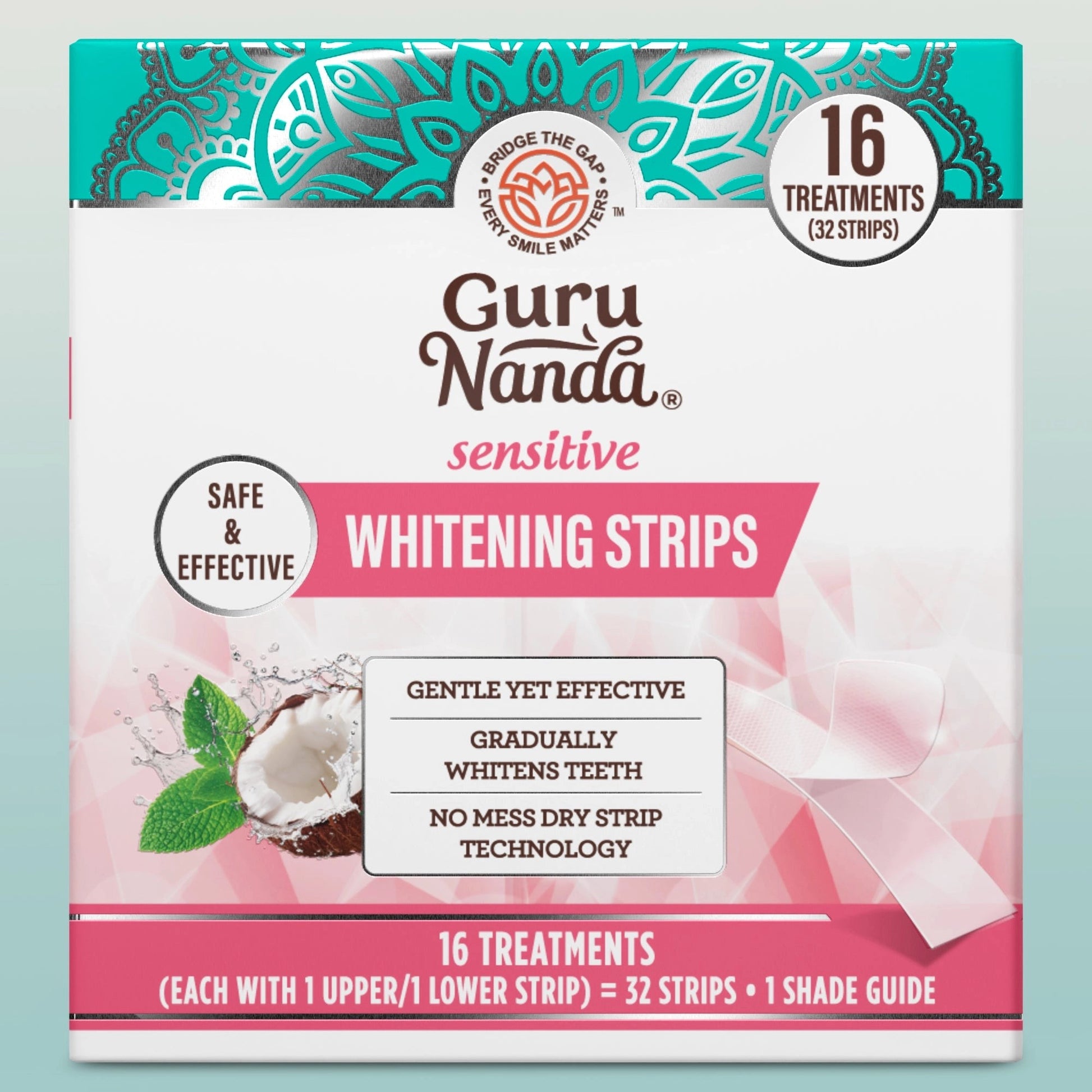 SensitiveWhiteningStrips–16DayTreatment
