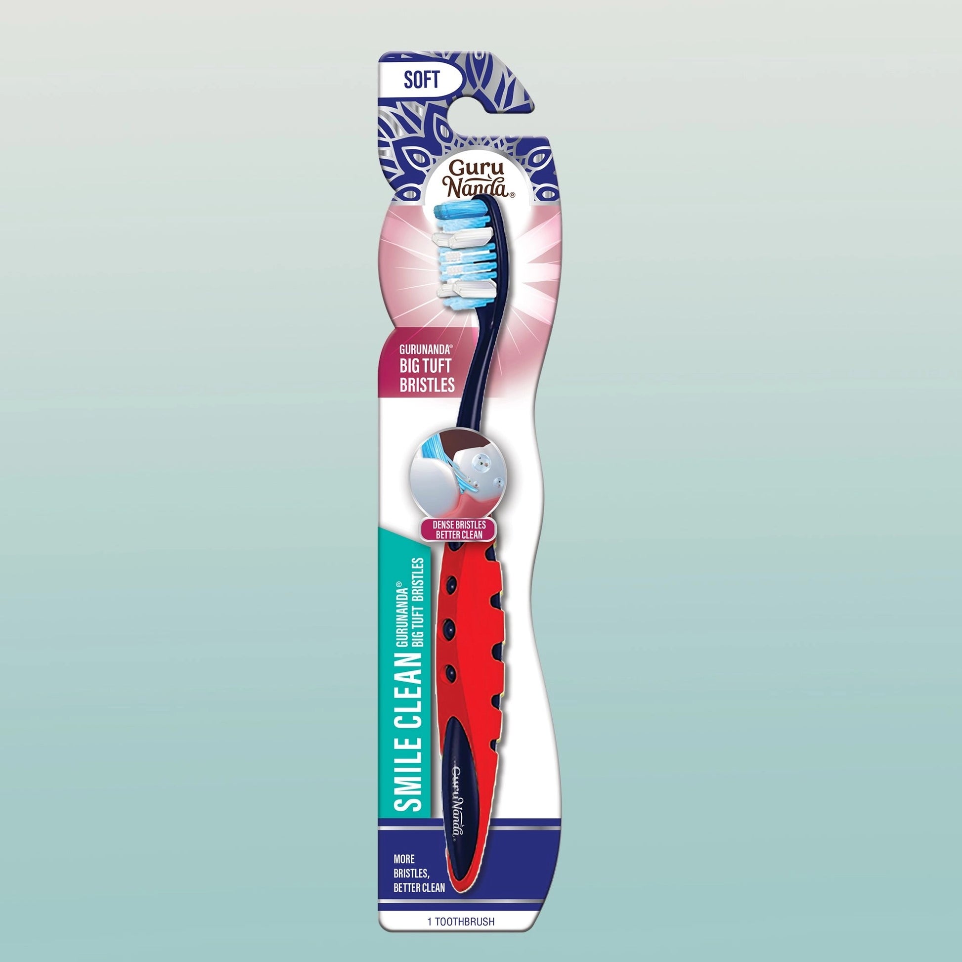 SmileCleanBigTuftBristlesToothbrush–1Pack
