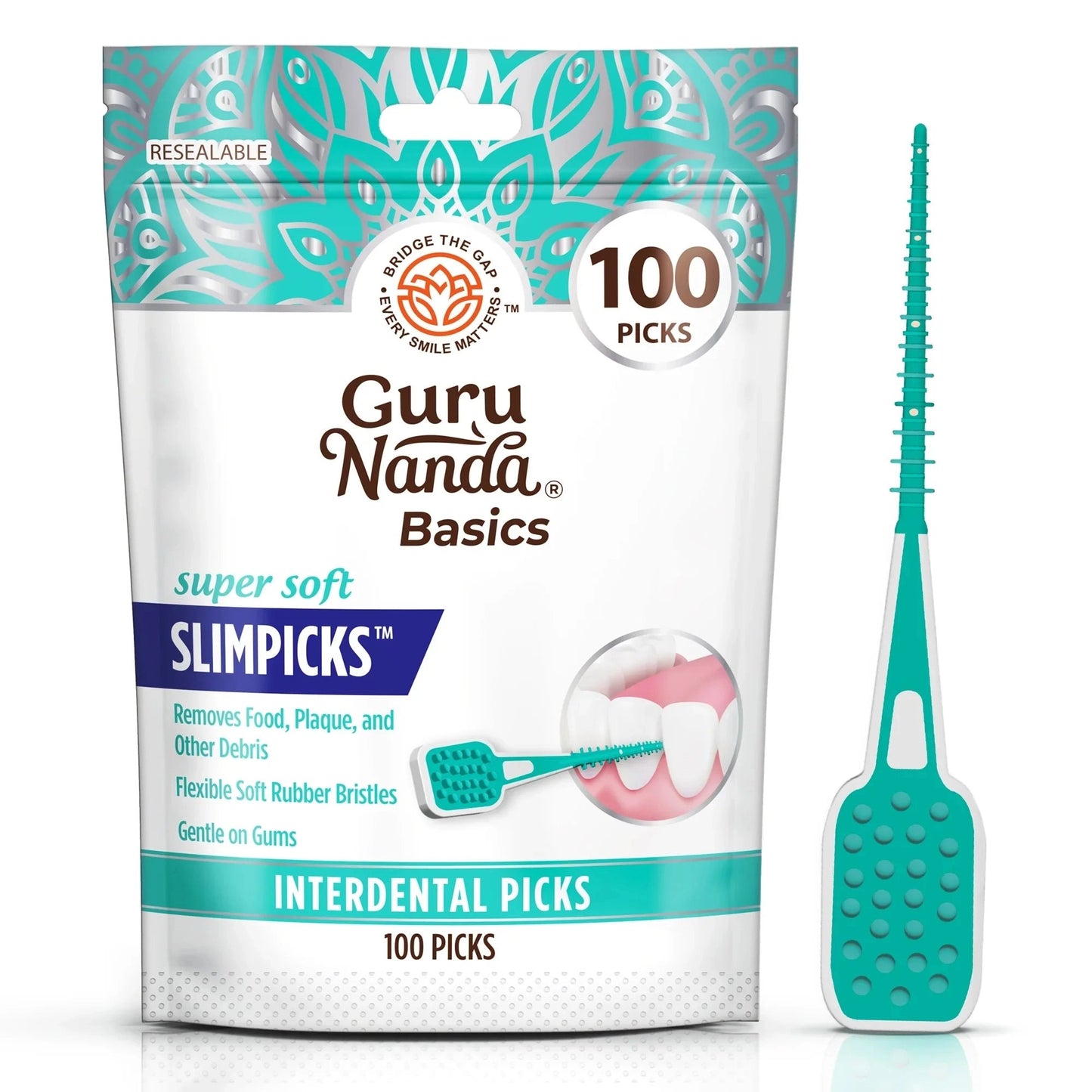 SuperSoftInterdentalSlimpicks–100Count