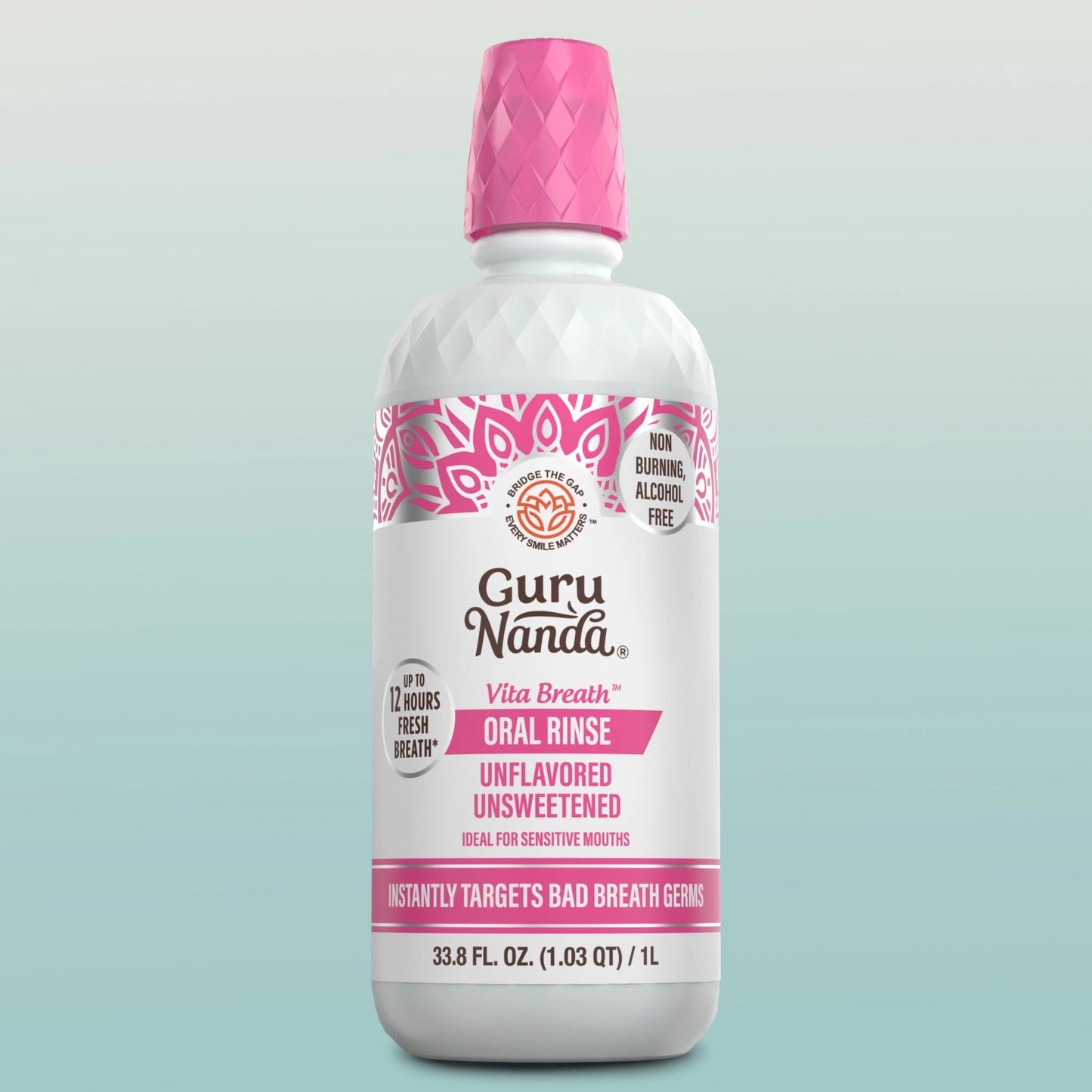 Unflavored&UnsweetenedFreshBreathOralRinse–1L